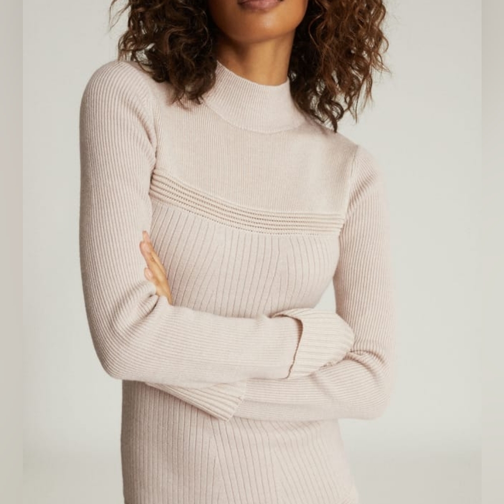 NWT REISS | Zoe Knitted Sweater Dress - Picture 2 of 10